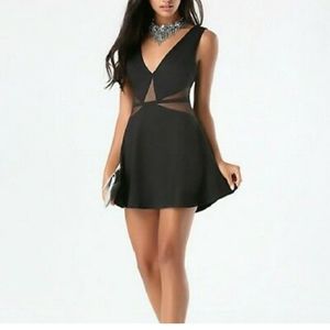 Bebe Little Black Dress Medium NWT